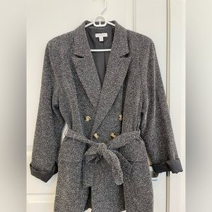 Topshop blazer with belt